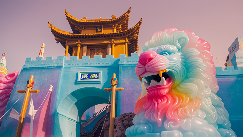 AI創意 | City 值拉滿!“冰淇淋”張掖,你最想吃哪一個?