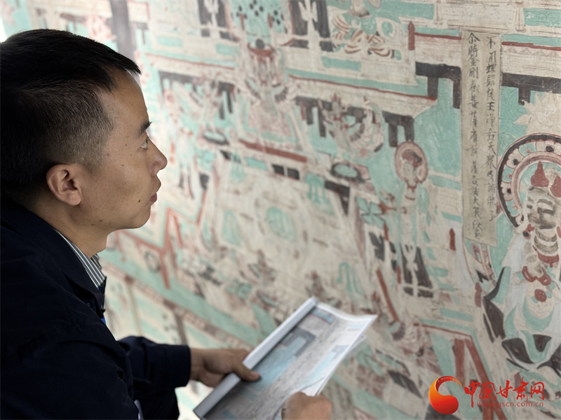 我在敦煌修壁畫 千日匠心復古顏